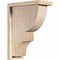 Ekena Millwork Ridgewood Smooth Corbel w/Backplate, Douglas Fir, 5 1/2"W x 12"D x 16"H COR06X12X16RID01SDF - alternate 1